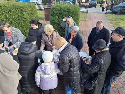 Zdjęcie z Charytatywnego Kiermaszu Ciast