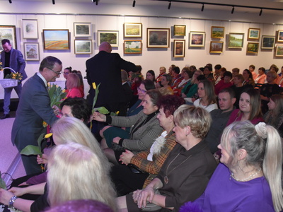 Zdjęcie z Koncert z okazji Dnia Kobiet w GOKu w Gościeradowie