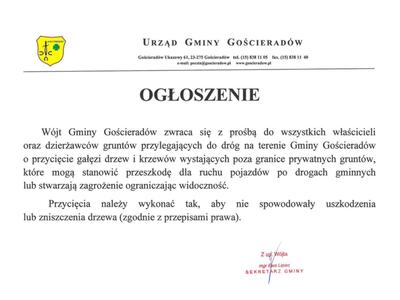 Zdjęcie ogłoszenia