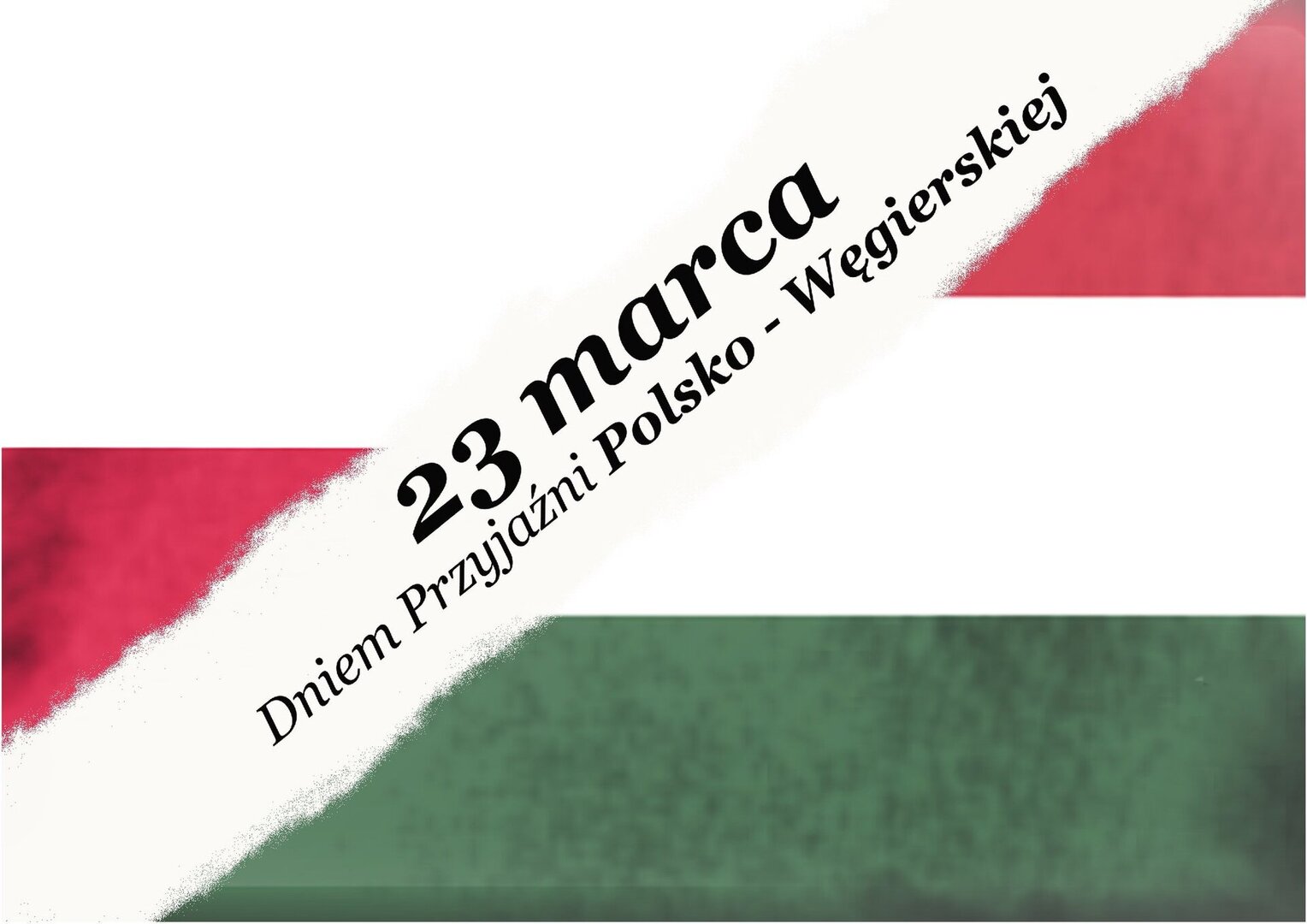 Zdjęcie flag Polski i Węgier