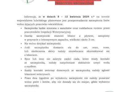 Obraz/grafika przedstawiajaca treść komunikatu