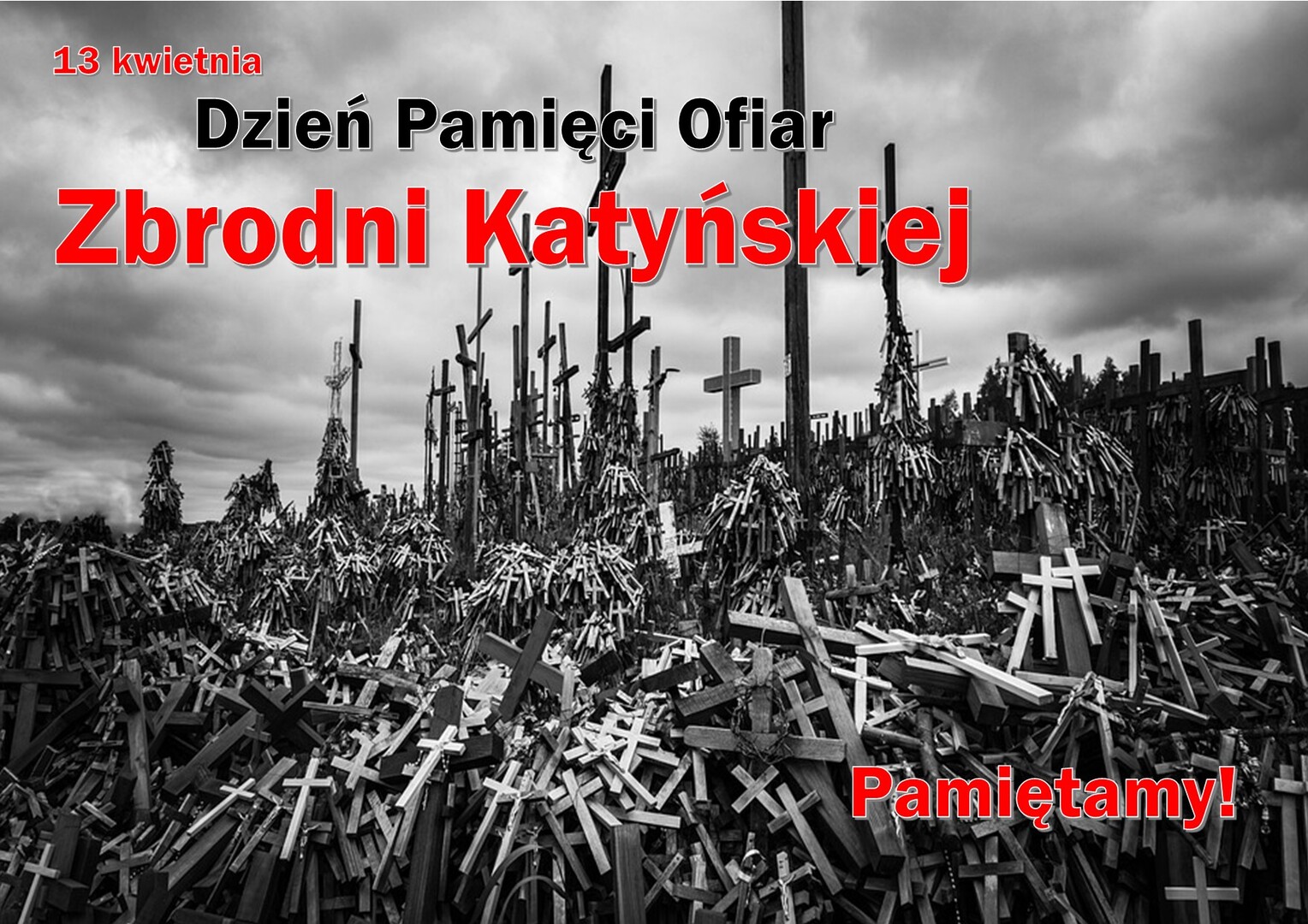 Zdjęcie z krzyżami