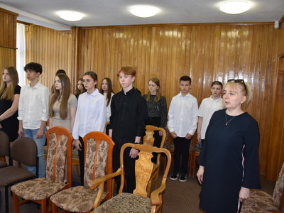 Zdjęcie z II sesji Młodzieżowej Rady Gminy Gościeradów