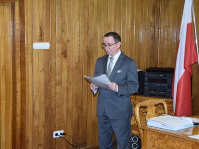 Zdjęcie z II sesji Młodzieżowej Rady Gminy Gościeradów