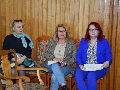 Zdjęcie z II sesji Młodzieżowej Rady Gminy Gościeradów