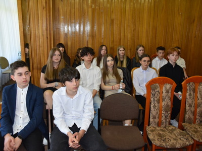 Zdjęcie z II sesji Młodzieżowej Rady Gminy Gościeradów