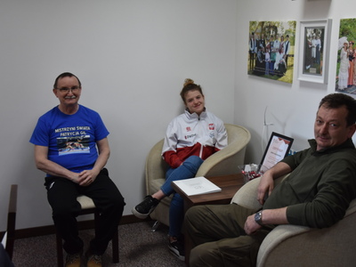 Zdjęcie ze spotkania z Patrycją Gil