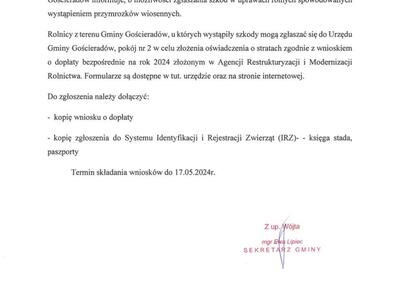 Zdjęcie ogłoszenia