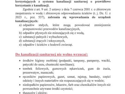 Oraz dokumentu przedstawiającego treść ogłoszenia