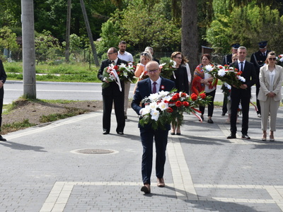 Zdjęcie z Narodowego Święta Konstytucji w Gościeradowie