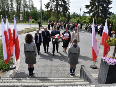Zdjęcie z Narodowego Święta Konstytucji w Gościeradowie