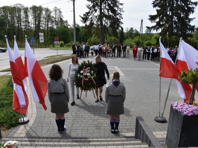 Zdjęcie z Narodowego Święta Konstytucji w Gościeradowie