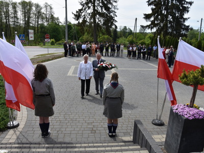 Zdjęcie z Narodowego Święta Konstytucji w Gościeradowie