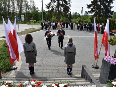Zdjęcie z Narodowego Święta Konstytucji w Gościeradowie