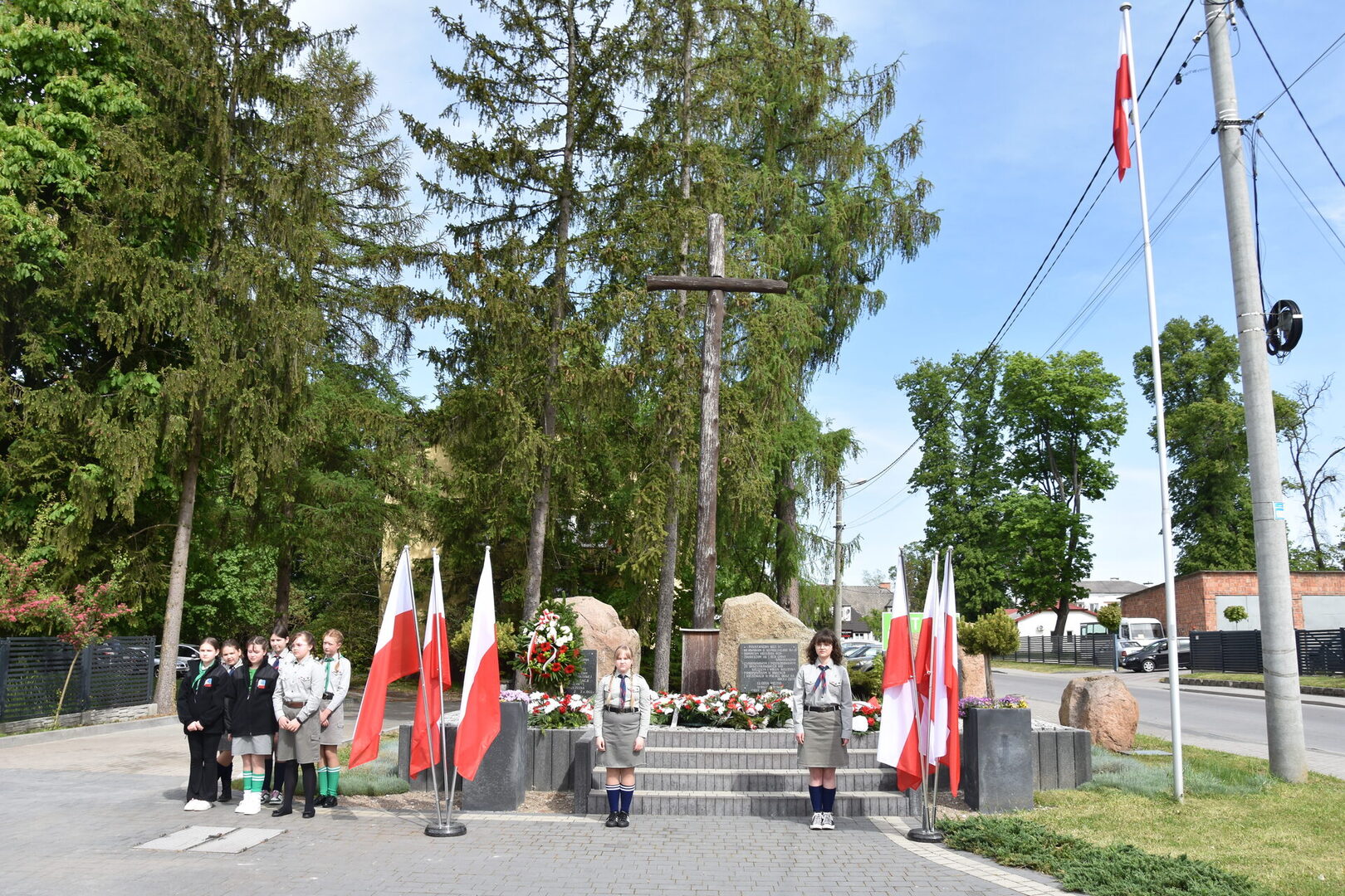 Zdjęcie z Narodowego Święta Konstytucji w Gościeradowie