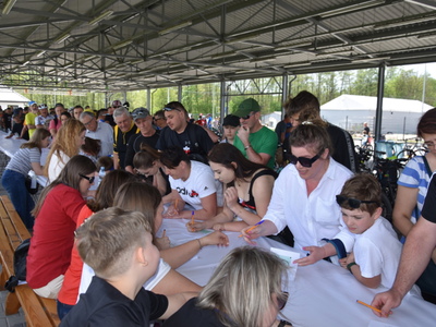 Zdjęcie z III RAJDU ROWEROWEGO ,,Z KONSTYTUCJĄ NA ROWERZE”