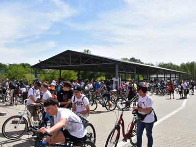 Zdjęcie z III RAJDU ROWEROWEGO ,,Z KONSTYTUCJĄ NA ROWERZE”
