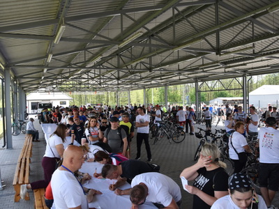 Zdjęcie z III RAJDU ROWEROWEGO ,,Z KONSTYTUCJĄ NA ROWERZE”