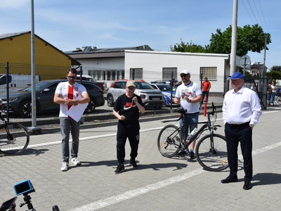 Zdjęcie z III RAJDU ROWEROWEGO ,,Z KONSTYTUCJĄ NA ROWERZE”
