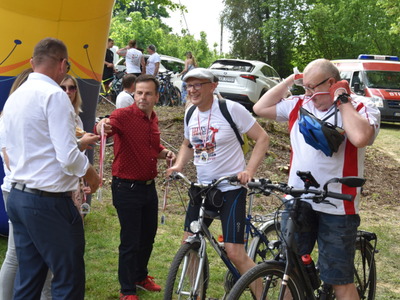 Zdjęcie z III RAJDU ROWEROWEGO ,,Z KONSTYTUCJĄ NA ROWERZE”