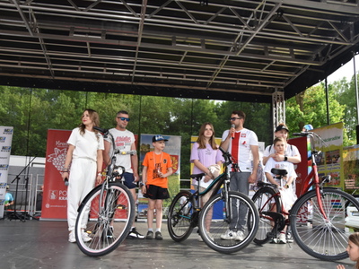 Zdjęcie z III RAJDU ROWEROWEGO ,,Z KONSTYTUCJĄ NA ROWERZE”