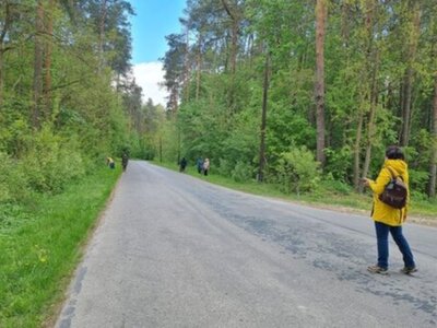 Zdjęcie z akcji sprzątania gminy Gościeradów