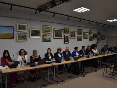 Zdjęcie z I sesji rady Gminy Gościeradów