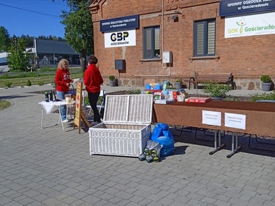 Zdjęcie z akcji krwiodawstwa w gminie Gościeradów