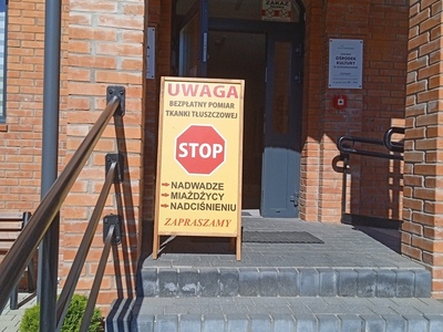 Zdjęcie z akcji krwiodawstwa w gminie Gościeradów