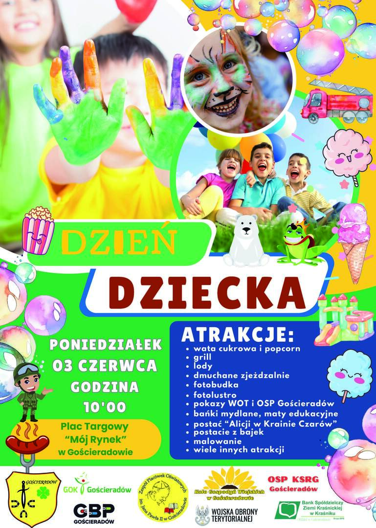 Zdjęcie plakatu z dziećmi