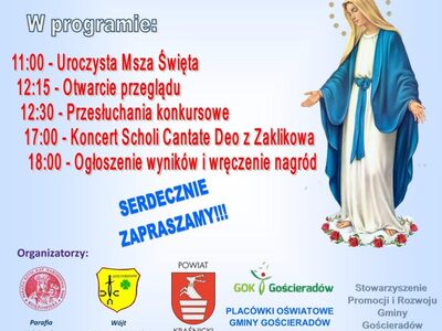 Zdjęcie plakatu z Maryją