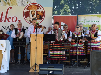 Zdjęcie z Przeglądu Pieśni Maryjnej w Księżomierzy