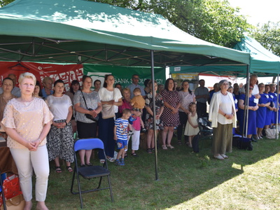 Zdjęcie z Przeglądu Pieśni Maryjnej w Księżomierzy