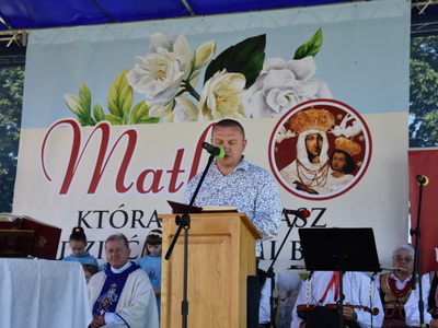 Zdjęcie z Przeglądu Pieśni Maryjnej w Księżomierzy