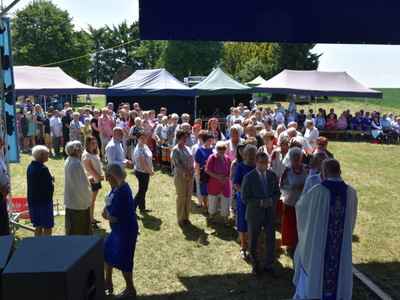 Zdjęcie z Przeglądu Pieśni Maryjnej w Księżomierzy