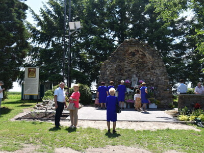 Zdjęcie z Przeglądu Pieśni Maryjnej w Księżomierzy