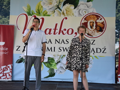 Zdjęcie z Przeglądu Pieśni Maryjnej w Księżomierzy