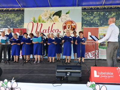Zdjęcie z Przeglądu Pieśni Maryjnej w Księżomierzy