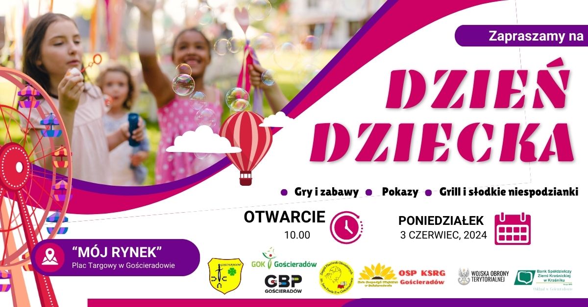 Zdjęcie plakatu z dziećmi