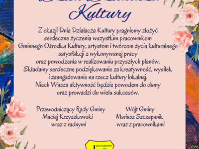 Zdjęcie kwiatów z życzeniami