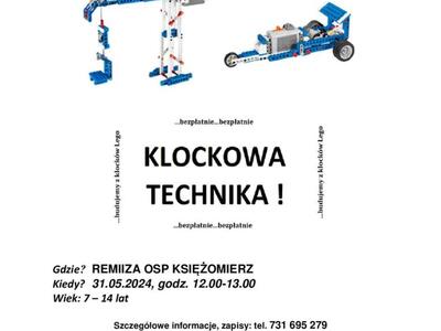 Zdjęcie plakatu z klockami