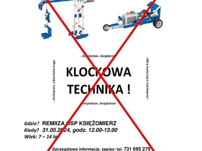Zdjęcie plakatu z klockami