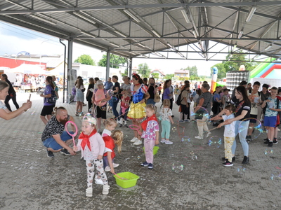Zdjęcie z Dnia Dziecka w Gościeradowie
