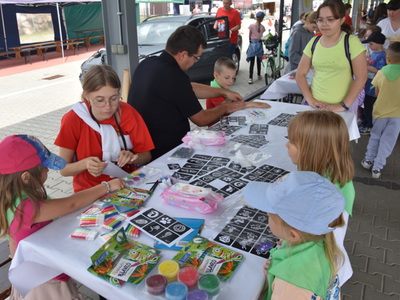Zdjęcie z Dnia Dziecka w Gościeradowie