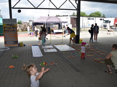 Zdjęcie z Dnia Dziecka w Gościeradowie