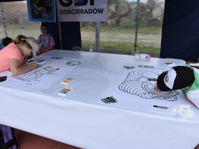 Zdjęcie z Dnia Dziecka w Gościeradowie