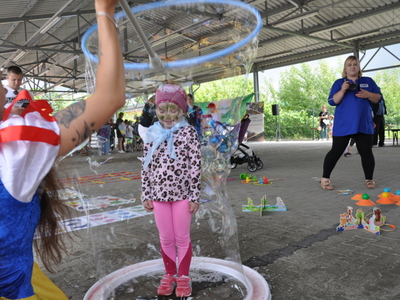 Zdjęcie z Dnia Dziecka w Gościeradowie