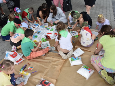 Zdjęcie z Dnia Dziecka w Gościeradowie