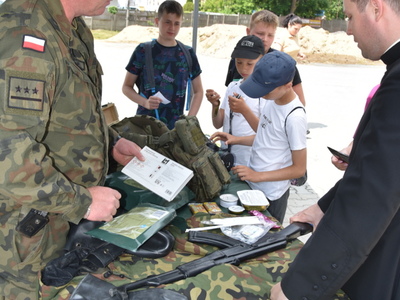 Zdjęcie z Dnia Dziecka w Gościeradowie