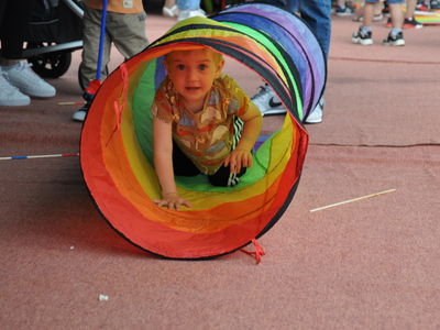 Zdjęcie z Dnia Dziecka w Gościeradowie